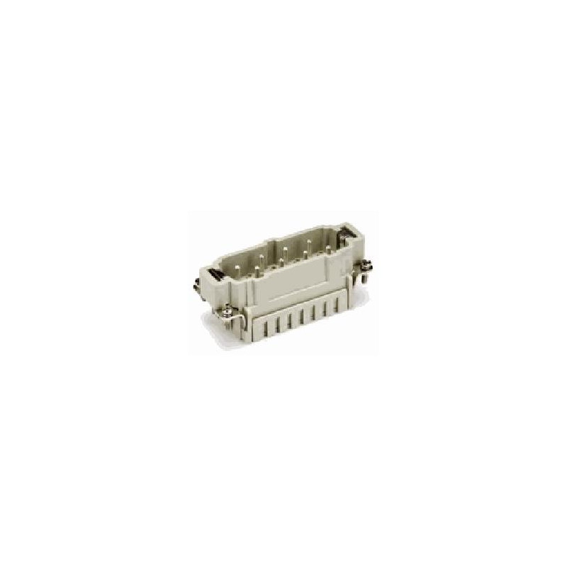 Insert HVES, Raccordement à ressort, femelle, 8 pin, 16A, Polycarbonate, 16B|32B 